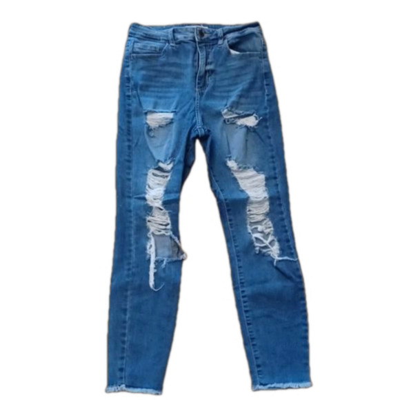 Cello distressed jeans Skinny high waist size 5 - Picture 1 of 6